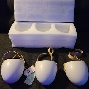 New, never used wall hanging planters